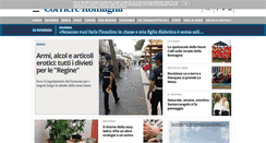 Desktop Screenshot of corriereromagna.it