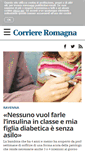 Mobile Screenshot of corriereromagna.it